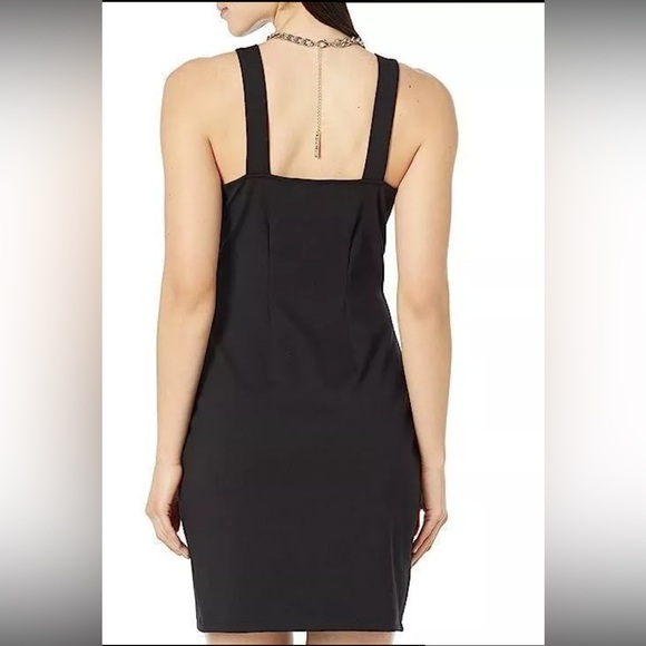 NWT $140 Michael Kors black chain neck cocktail party dress! Sz Med. Date night - Picture 3 of 16